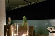 Markisen bei Nacht